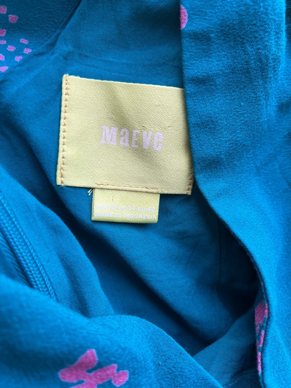 Maeve teal floral jumper 🦋 - Picture 3 of 14